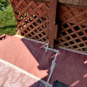 Stellar Painting and Remodeling - a patio being painted - General Contractors Near Me - Englewood, Colorado Stellar Painting and Remodeling - a patio being painted - General Contractors Near Me - Englewood, Colorado