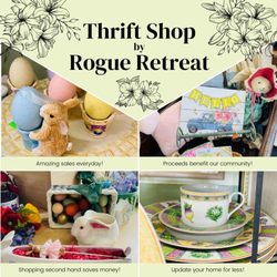Hopeful Secondhand Thrift Shop - Amazing things await at the Thrift Shop by Rogue Retreat!