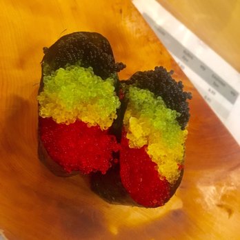 Sushi Bear - Flying fish roe sushi - Sushi Bars Near Me - Tustin, California Sushi Bear - Flying fish roe sushi - Sushi Bars Near Me - Tustin, California