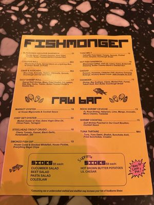 Menu photo 7 Fishmonger Nashville, TN