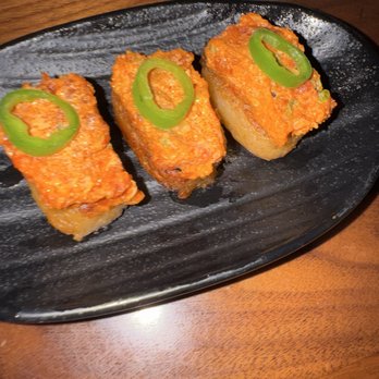 JINYA Ramen Bar - Chandler - Crispy Rice with Spicy Tuna* - Ramen Near Me - Chandler, Arizona JINYA Ramen Bar - Chandler - Crispy Rice with Spicy Tuna* - Ramen Near Me - Chandler, Arizona
