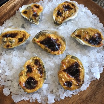 Husk - Fire roasted oysters - American Near Me - Charleston, South Carolina