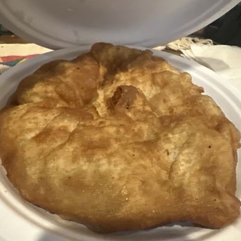 Manko Native American Fusion - Blue corn fry bread(soooooooooo good) wish I had ordered two! - Food Trucks Near Me Manko Native American Fusion - Blue corn fry bread(soooooooooo good) wish I had ordered two! - Food Trucks Near Me
