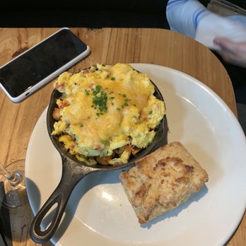 Canvas - Crispy Bacon Hash Skillet - New American Near Me - Orlando, Florida Canvas - Crispy Bacon Hash Skillet - New American Near Me - Orlando, Florida