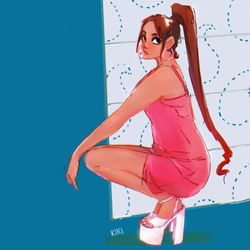 Nocal Mocal - 5"x7" canvas print
KIKI
$40