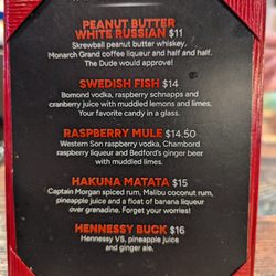 Quil Ceda Creek Casino - Tap Bar: Specialty Cocktails.