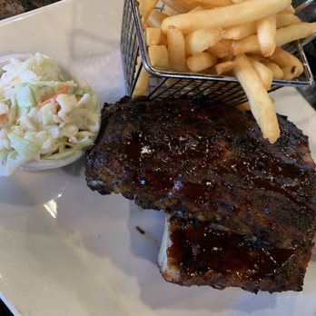 Brews & Barrels - Half rack of ribs with fries - American Near Me - Gaithersburg, Maryland Brews & Barrels - Half rack of ribs with fries - American Near Me - Gaithersburg, Maryland
