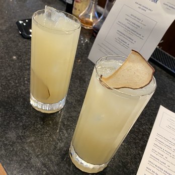 Finch & Fork - Their vodka pear drink. - New American Near Me - Santa Barbara, California Finch & Fork - Their vodka pear drink. - New American Near Me - Santa Barbara, California
