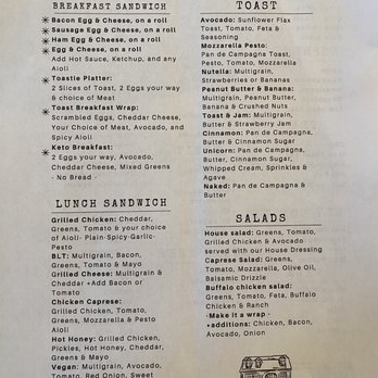 Toast & Co - Menu - Coffee & Tea Near Me - Litchfield, Connecticut Toast & Co - Menu - Coffee & Tea Near Me - Litchfield, Connecticut