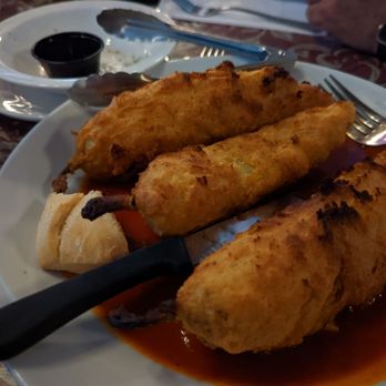 Falletta's Restaurant - Giant stuffed peppers. Biggest peppers I've ever seen in my life - Italian Near Me - East Amherst, New York