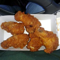 7-Eleven - Spicy wings 5 for 3.99 ?! These wings are actually good! I was very surprised how good they were so much flavor and perfect crispness