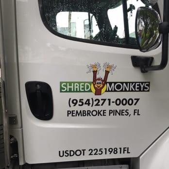 Shred Monkeys, an All Points Company - The BEST shredding service in South Florida! - Shredding Services Near Me - Miramar, Florida Shred Monkeys, an All Points Company - The BEST shredding service in South Florida! - Shredding Services Near Me - Miramar, Florida