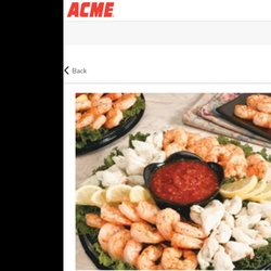 ACME Markets - This what appears at their website as the tray I ordered - Lump Crabmeat