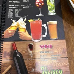 MI Jalisco - Additional alcohol offerings