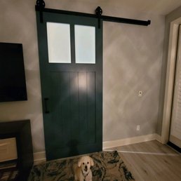 Barn Door completes the room Barn Door completes the room