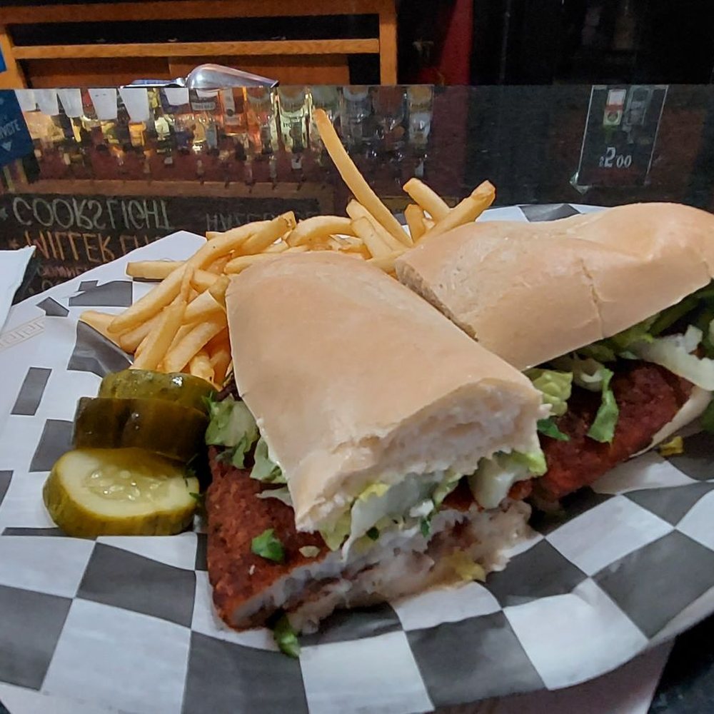 Frank & Tony's - Grouper sandwich - Pizza Near Me - Willoughby, Ohio
