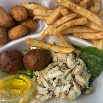 Frog Island Seafood - Corn nuggets. French fries. Hush puppies. Jumbo lump crab meat. - Seafood Markets Near Me - Barco, North Carolina Frog Island Seafood - Corn nuggets. French fries. Hush puppies. Jumbo lump crab meat. - Seafood Markets Near Me - Barco, North Carolina
