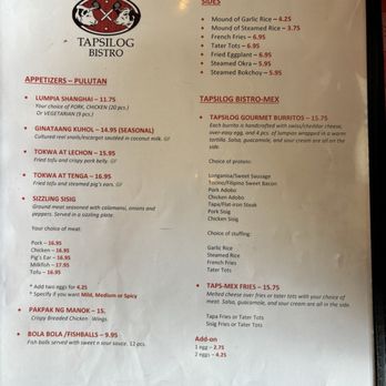 Tapsilog Bistro - Filipino Near Me - Campbell, California
