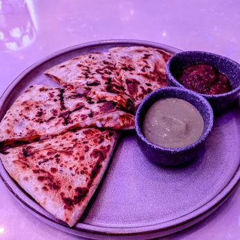 Viva - Dramatic photo of the most expensive quesadilla of my life. - Mexican Near Me - Las Vegas, Nevada