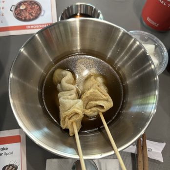 Dookki - Fish cake skewer - Korean Near Me - Fullerton, California