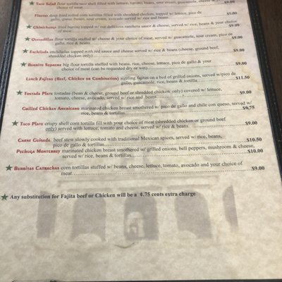 Menu photo 3 Burrito’s Grill Chalmette, LA