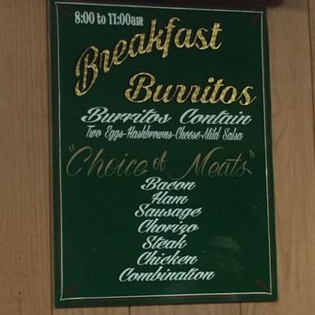 El Sauz Tacos - Breakfast burrito menu - Tacos Near Me - Glendale, California