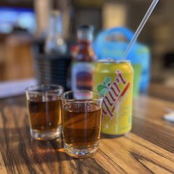 Boulevard Taphouse - Shots are amazingly poured here in true PDX form.