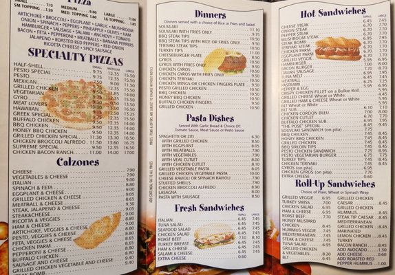 Menu photo 6 Half Shell Pizza & More Cambridge, MA