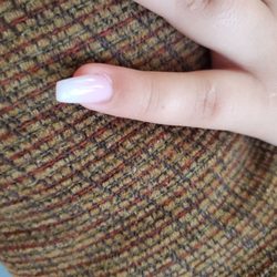 Vip Nails - Crooked pinky nail.