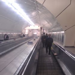 Angel Underground Station - Escalators