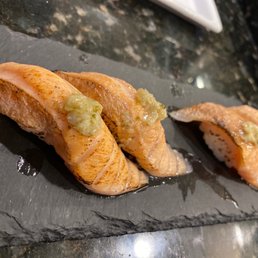 Salmon sushi Salmon sushi