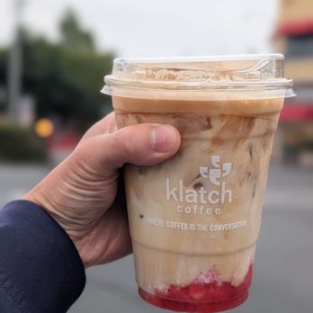 Klatch Coffee - New Bloom - Strawberry Rose Latte was decent - Coffee & Tea Near Me - Pasadena, California Klatch Coffee - New Bloom - Strawberry Rose Latte was decent - Coffee & Tea Near Me - Pasadena, California