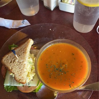Le Cornucopia Cafe - Egg salad sandwich, spicy ginger carrot soup, gluten free bread - Sandwiches Near Me - Bisbee, Arizona Le Cornucopia Cafe - Egg salad sandwich, spicy ginger carrot soup, gluten free bread - Sandwiches Near Me - Bisbee, Arizona