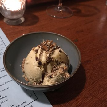 Beholder - Pumpkin seed ice cream - New American Near Me - Indianapolis, Indiana Beholder - Pumpkin seed ice cream - New American Near Me - Indianapolis, Indiana