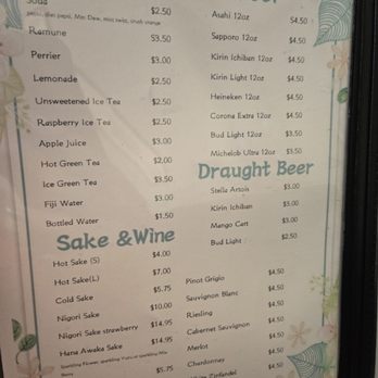 Hana Sushi - Menu 1 - Sushi Bars Near Me - Altamonte Springs, Florida Hana Sushi - Menu 1 - Sushi Bars Near Me - Altamonte Springs, Florida