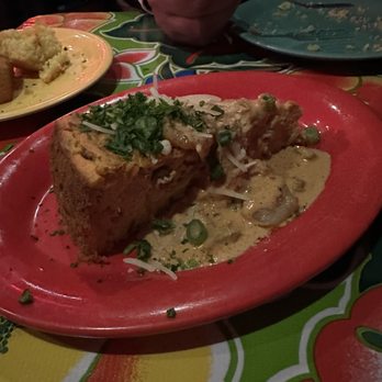 Jacques-Imo's Cafe - Shrimp And Alligator Sausage Cheesecake appetizer - Cajun/Creole Near Me - New Orleans, Louisiana Jacques-Imo's Cafe - Shrimp And Alligator Sausage Cheesecake appetizer - Cajun/Creole Near Me - New Orleans, Louisiana