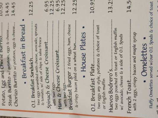 Menu photo 7 Orange Inn Laguna Beach, CA Menu photo 7 Orange Inn Laguna Beach, CA