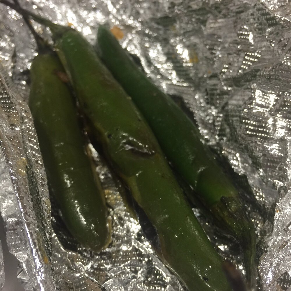 El Taco Loco - Chiles. Spicy and the perfect side to your tacos! Add a sprinkle of salt and some lemon and Yuuu-uuummmm!! - Mexican Near Me - Bakersfield, California
