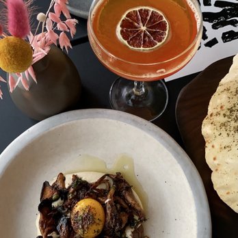 Albi - Mushroom hummus (highly recommend!) - Middle Eastern Near Me - Washington, DC, District of Columbia