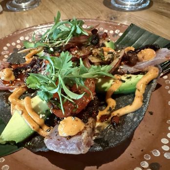 Durango Cocina & Rooftop - Tuna tostada. So good. - Latin American Near Me - Rancho Cucamonga, California Durango Cocina & Rooftop - Tuna tostada. So good. - Latin American Near Me - Rancho Cucamonga, California