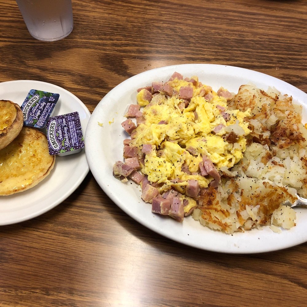 Casey's Restaurant - Minced ham and Scrambled Eggs! - Diners Near Me - Klamath Falls, Oregon Casey's Restaurant - Minced ham and Scrambled Eggs! - Diners Near Me - Klamath Falls, Oregon