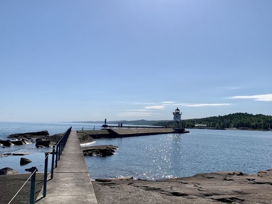 Grand Marais Lighthouse by null
