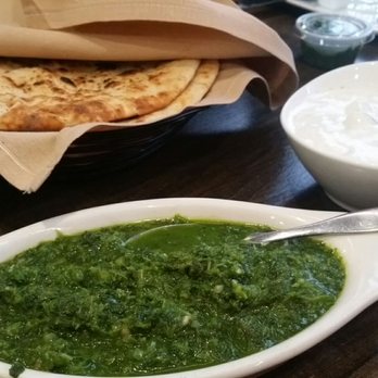 Amoo's Restaurant - The flatbread and green chili and yogurt. - Persian/Iranian Near Me - McLean, Virginia