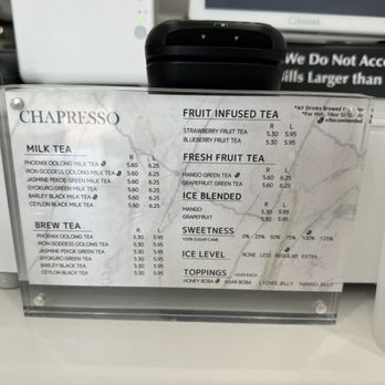 Chapresso - Bubble Tea Near Me - San Marino, California
