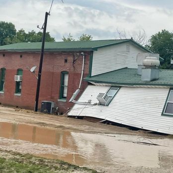 Treloar Bar & Grill - Building food damage. Not my photo - Bars Near Me - Marthasville, Missouri