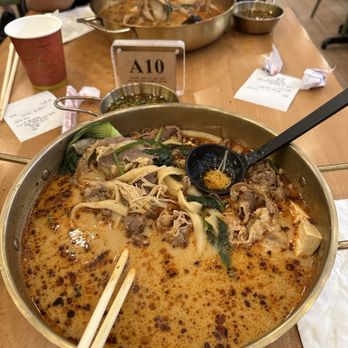 Mala Town - Medium spicy 1. Signature Beef Bone Soup - Ramen Near Me - Milpitas, California Mala Town - Medium spicy 1. Signature Beef Bone Soup - Ramen Near Me - Milpitas, California