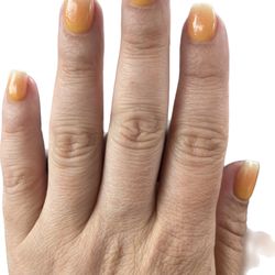 Dallas Nail Bar - Vincent created this candy corn request for Halloween