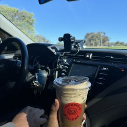 Ice cafe de olla latte with whole milk  & Banana cold foam 10/10