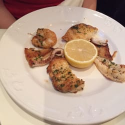 Mixed seafood a la plancha