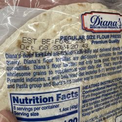 Today's date is 1/30/25 these tortillas expired nearly 4 months ago.
